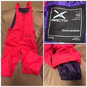 Arctix youth medium snow/ski bibs